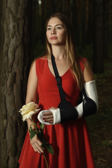 The welcoming artwork